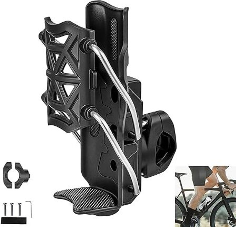 Atonyak Bike Cup Holder 360° Rotatable Motorcycle Bottle Holder Bicycle Bottle Holder