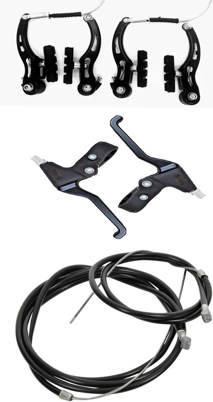 Bazz BICYCLE POWER BRAKE+LEVER+WIRE SET BICYCLE BRAKE DISK POWER BRAKE Bicycle Brake Disk(5 cm)