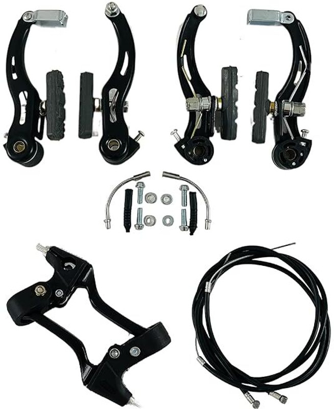 Newton Cycle V-Brake Power Brakes Complete Component Set Bicycle Brake Disk