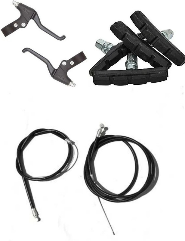 IRONCLUTCH RANGER CYCLE POWER BREAK LEVER AND SHOE WITH WIRE COMBO SET Bicycle Brake Disk