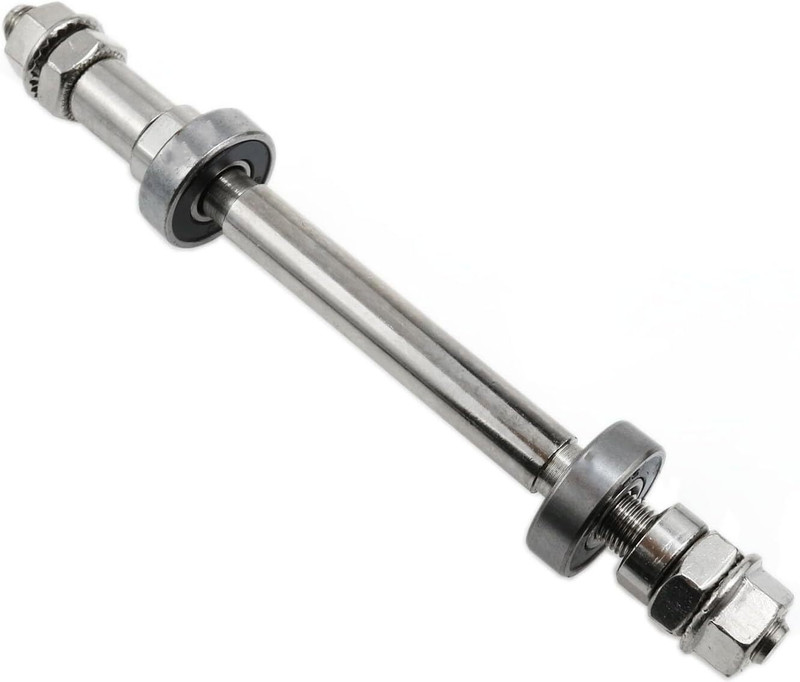 NSV Bicycle Hub Axle with Bearing Both Side Rear 1pc Bicycle Brake Disk