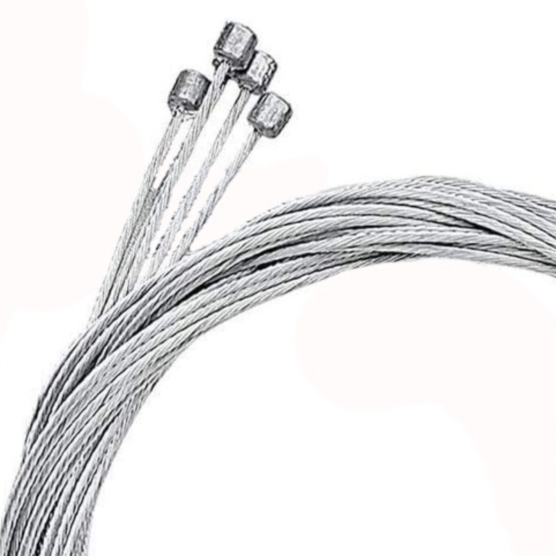 Onbicle Cycle Gear Wire Cable Steel Shift Break Cable Inner Derailleur 80inch Long 4pcs Bicycle Brake Disk
