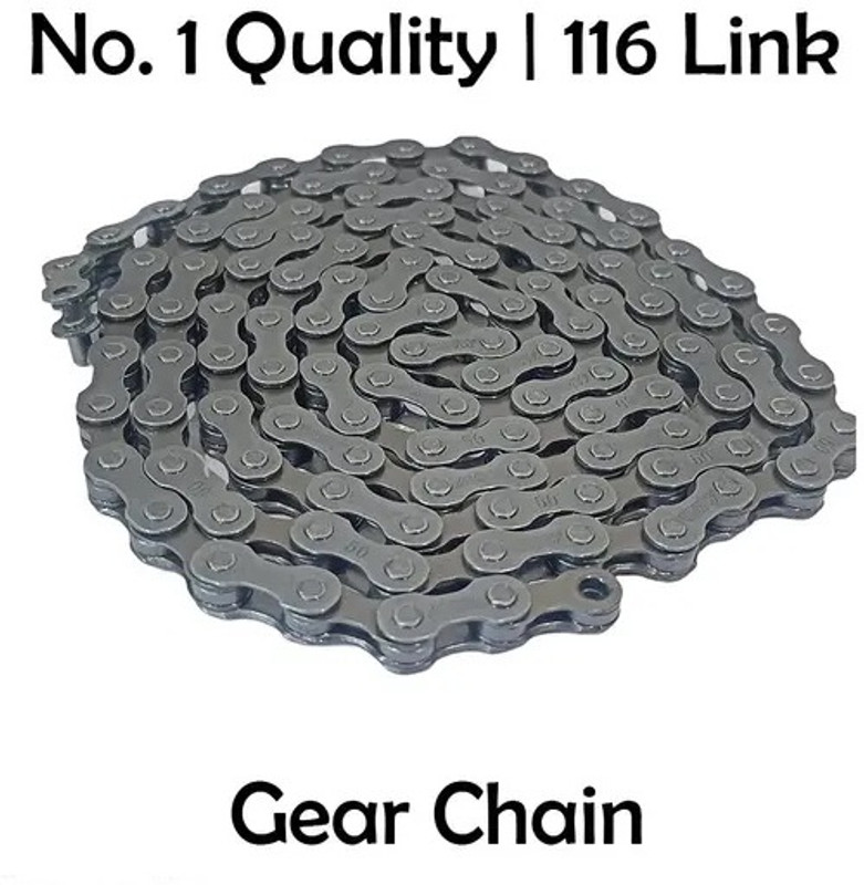 NSV 7-8 Speed Gear Bicycle Chain | 116 Link Bicycle Brake Disk