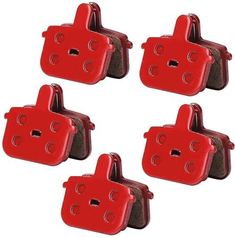 PRAKMO 3-Pair Bicycle Disc Brake Pads for MTB Mountain Road Bike Cycle Bicycle Brake Disk(4 mm)