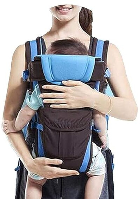 Nutts Kids 4-in-1 Adjustable Baby Carrier Cum Kangaroo Bag Baby Carry Sling Baby Carrier(Not Specfic, Back Carry)