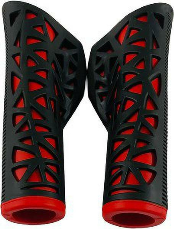 ShreNik Cycle Handle Grip 12.5cm Length Soft Rubber Non Toxic Anti-Slip MTB City Bike Bicycle Handle Grip(12.5 cm)