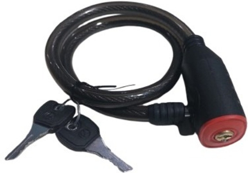 Ptc Cycle Cable Lock Hercules for Cycles, Bikes, Helmets| 2 Keys | 1 Lock | Cycle Lock
