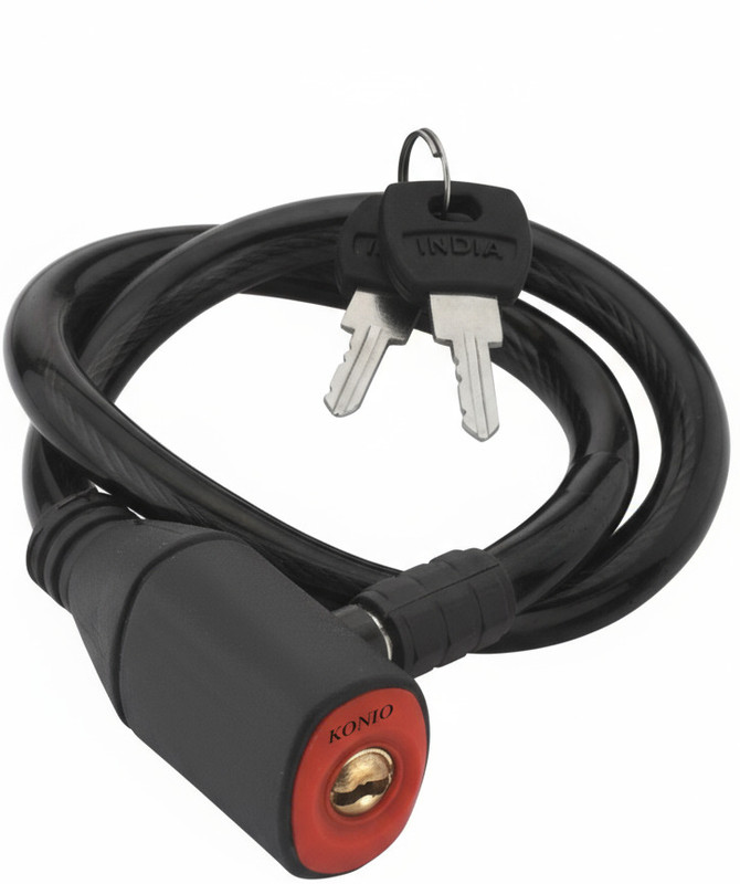 Arlin Iron Cable Lock For Cycle/Motorbike/Helmet Cycle Lock