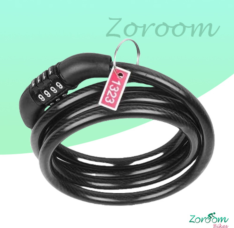 Zoroom Combination Cable Lock 51 for Cycle & Helmet Cycle Lock