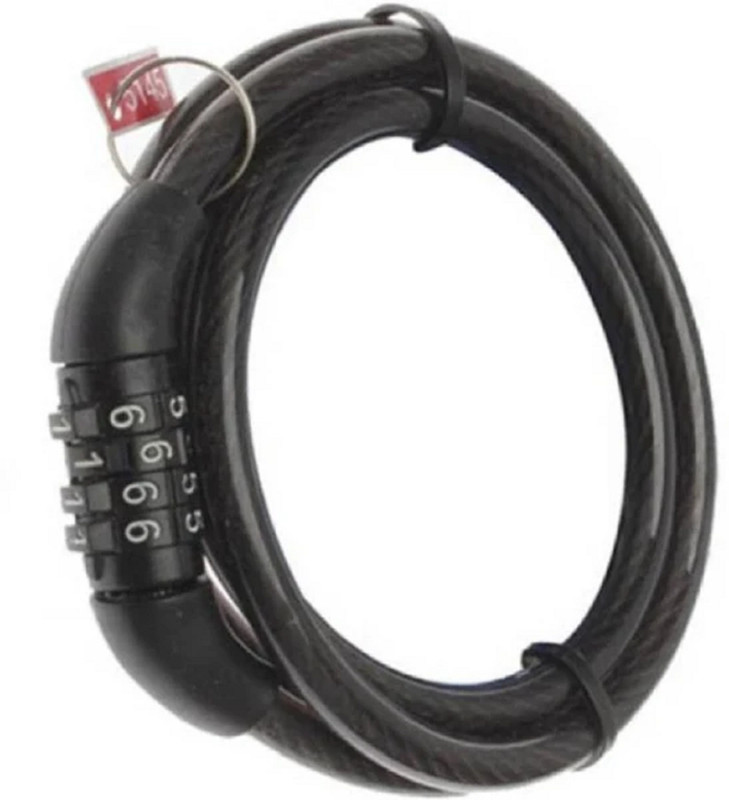 CANECH Premium Quality Combination 4 Digit Number Lock For Cycle / E-bike / Helmet and Cycle Lock