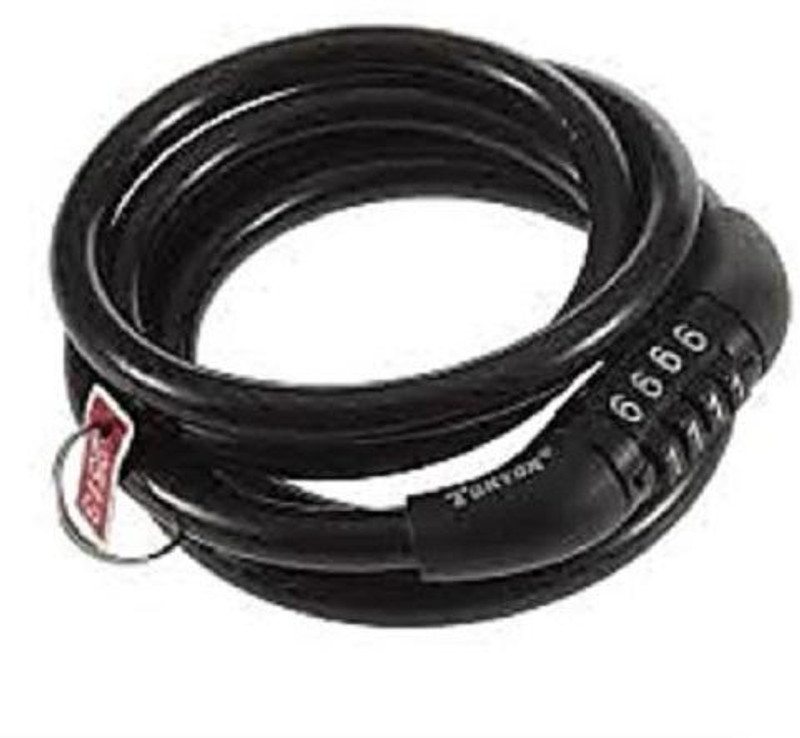 Wifton Resettable Combinations 4 Digits Codes Lock for Bicycles, Motorbike etc. Cycle Lock