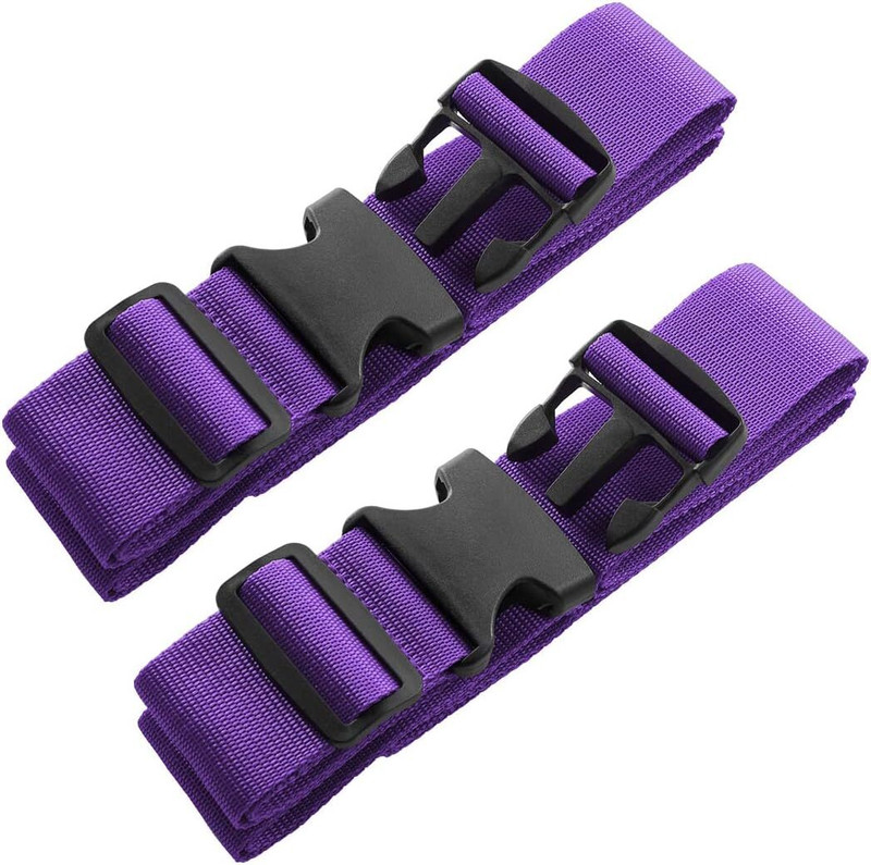 Hybrid Motors Luggage Straps Suitcase Belts Travel Bag Accessories (2 pieces), Purple Air Cartridge(2 g Pack of 2)