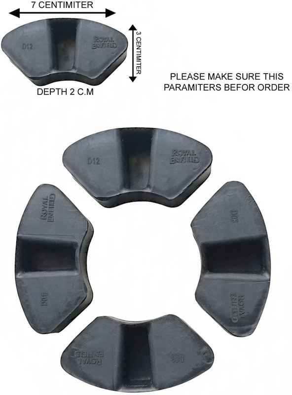 harison DRUM RUBBER OE QUALITY ROYAL ENFIELD CLASSIC 350, ELECTRA BS4 MODEL 5 Speed Bike Cassette(1)