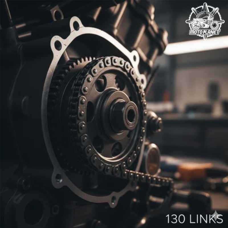MOTO PLANET MPD-K-390 Premium Engine Timing Chain-130 Links Chain Breaker