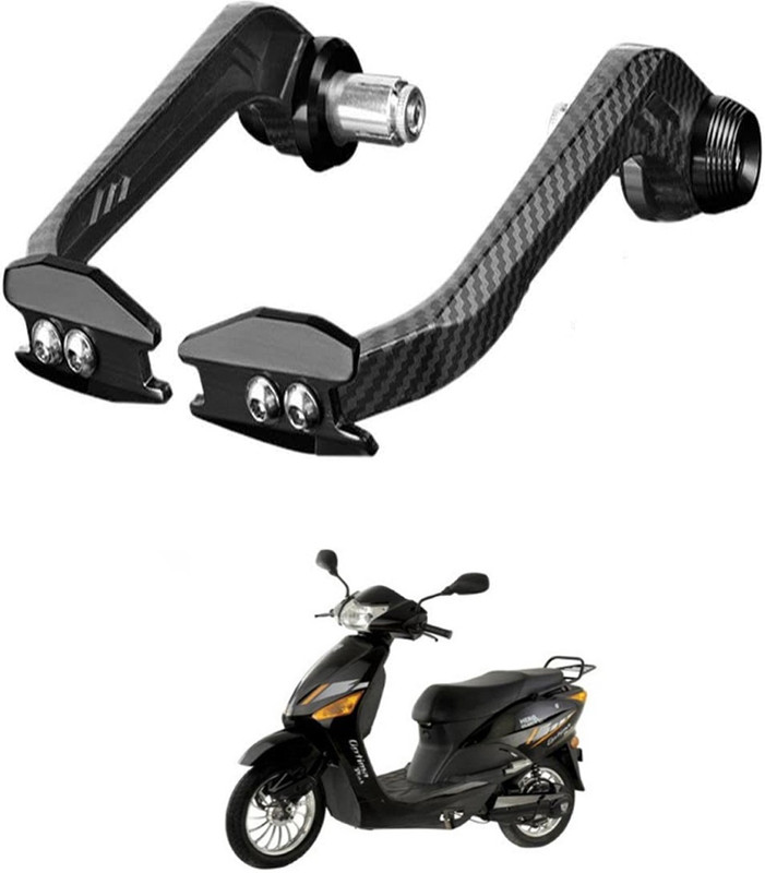 XZRTZ Lever Guard Protector Horn Handguard And Bow Brake Black forNinja Chain Breaker