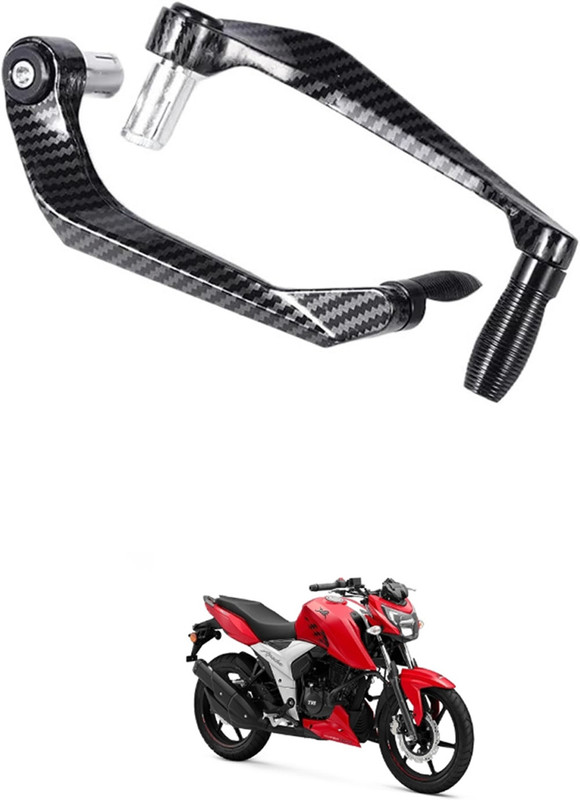 XZRTZ Motorcycle Brake Clutch Lever Guard Black forApache RTR 160 Chain Breaker