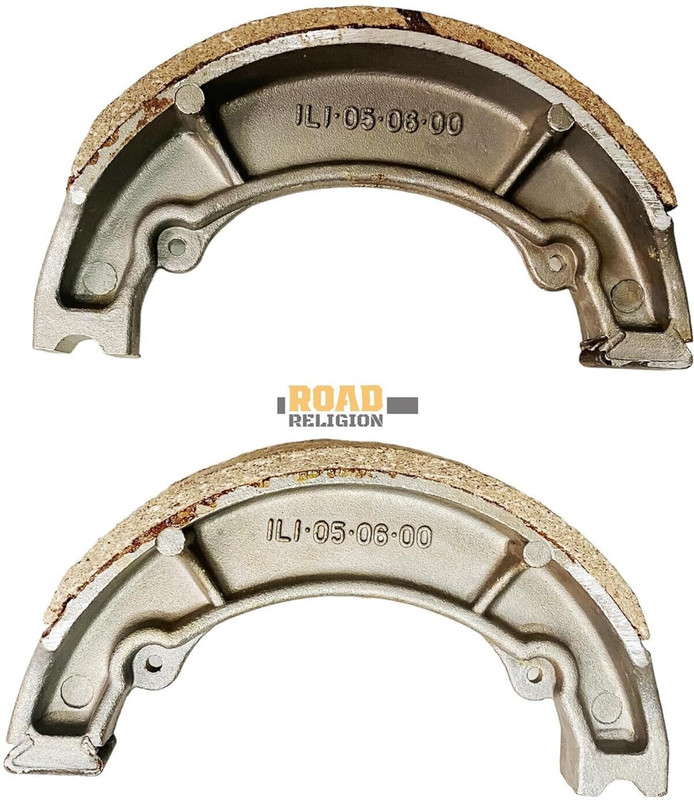 road religion Yamaha RX100 / RXG 135 Brake Shoe for Front/Rear Wheel Chain Breaker