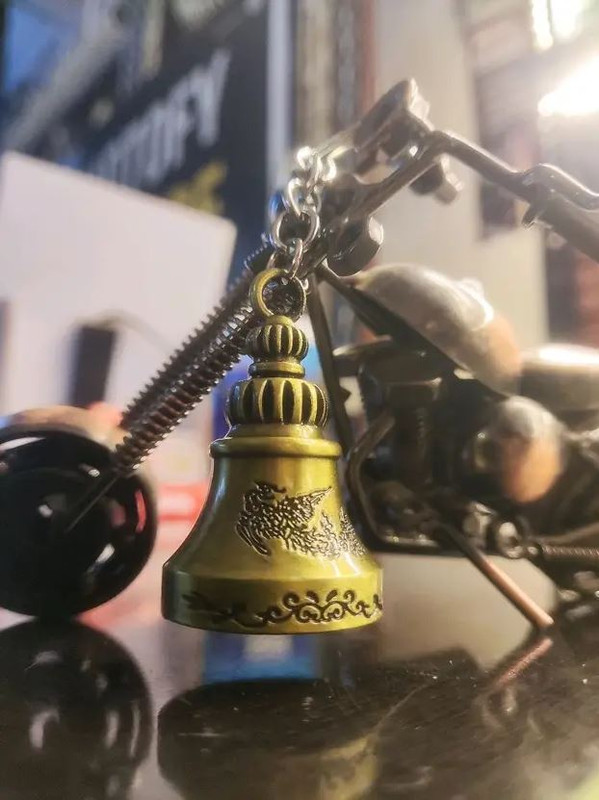 madyaan Guardian Bell Keychain Luck Bikes Chain Breaker