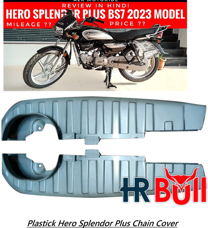 HRBull Splendor plus Chain Cover Bike Chain Cover Splendor Plus Chain Cover Chain Breaker