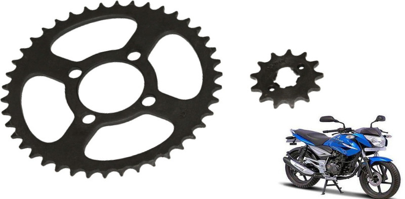 Digital Craft XCD-135 Sprocket Set 43 Teeth Sprocket(Bajaj XCD 135cc Pack of 2)