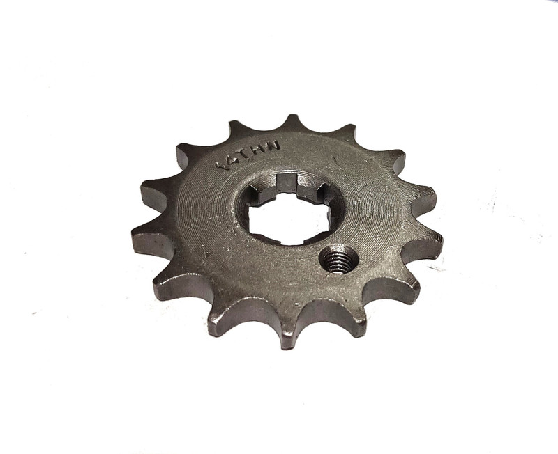 KALSTAR fit for fz v1/2/3 fzs- 14 Teeth Sprocket(Yamaha FZ, FZ-S, FZ16 Pack of 1)