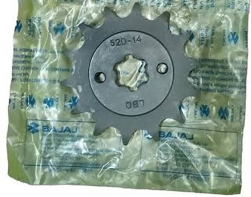 SKSPARES DUKE 200 Inner chain Sprocket 14 Teeth Sprocket(KTM, Bajaj Duke 390, Pulsar 200 NS DTS-i, Pulsar 220 DTS-i, Pulsar 220F, RC 390, RC 200, RC 125, Duke 200)