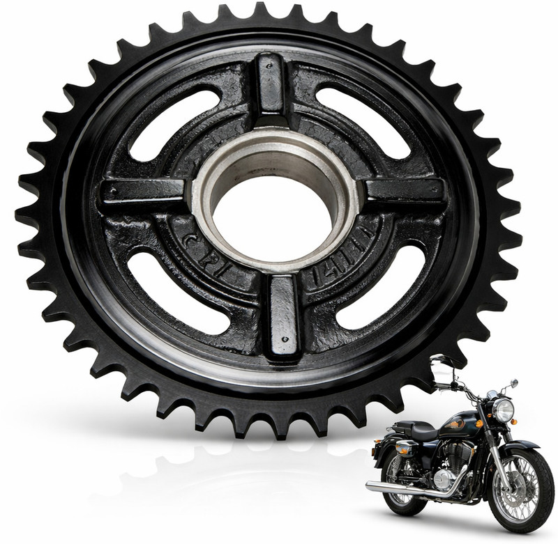 MACH7 Pro Torque Rear Sprocket for Bullet Classic & Electra Series 42 Teeth Sprocket(Royal Enfield Classic 350 Pack of 1)