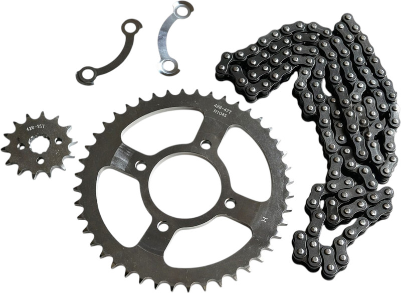 Mr and son's India Apache RTR 160 480 Teeth Sprocket(TVS Apache RTR 160)
