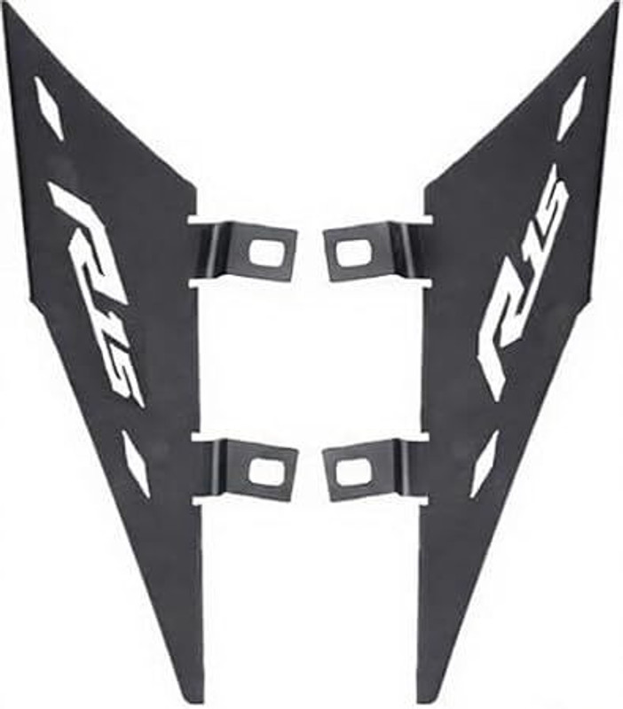 PROWOXI Bike R15 V4 M Tail Guard Grab Rail Bike Fairing Kit Bike Radiator Guard(Yamaha)