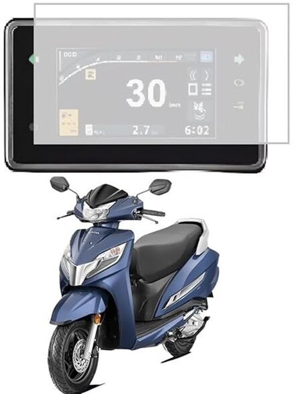 GLAM GRAB ACTIVA 125 METRE SCREEN GAURD Bike Display Screen Guard(Honda)