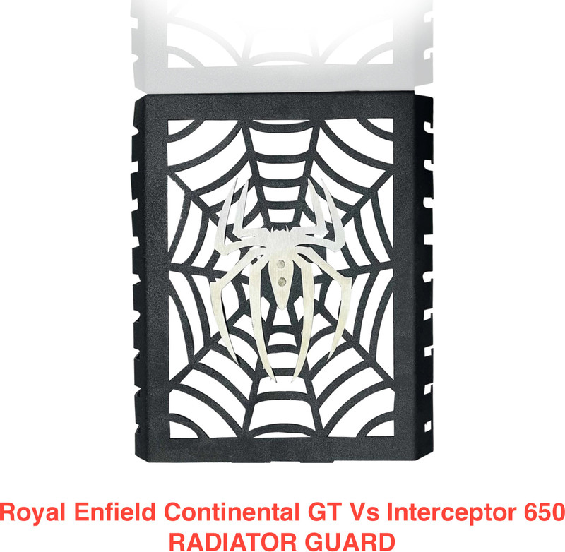 ASRYD GT Continenta 650 & Interceptor 650 Radiator Spider Guard New Look Bike Radiator Guard(Royal Enfield)