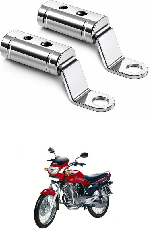 LOVMOTO Motorcycle Mirror Mount Handlebar Extension Suitable for Bike Phone Mount Sg11 Handle Bar Grip For Hero Universal For Bike(Pack of 2)