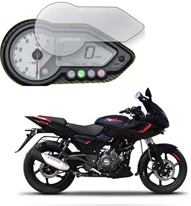 Vagary Meter Display Screen Protector For Pulsar 125, 150, 180F, 220F Bike Crash Guard(Bajaj)