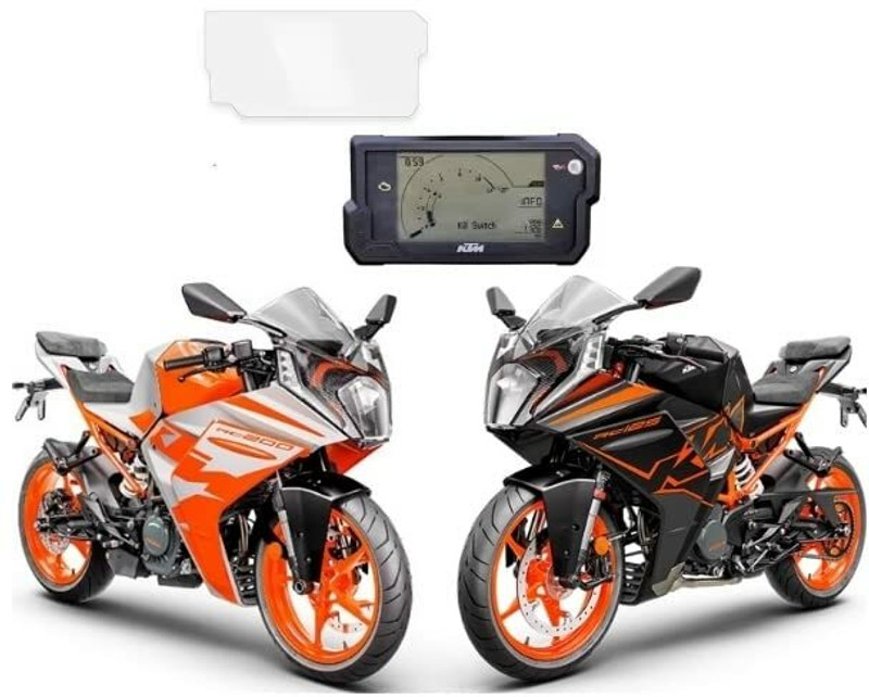 FriendZon 9H Nano Screen Protector KTM RC 125 2021+ / RC 200 2021+ / 250 Adventure Bike Crash Guard(KTM)