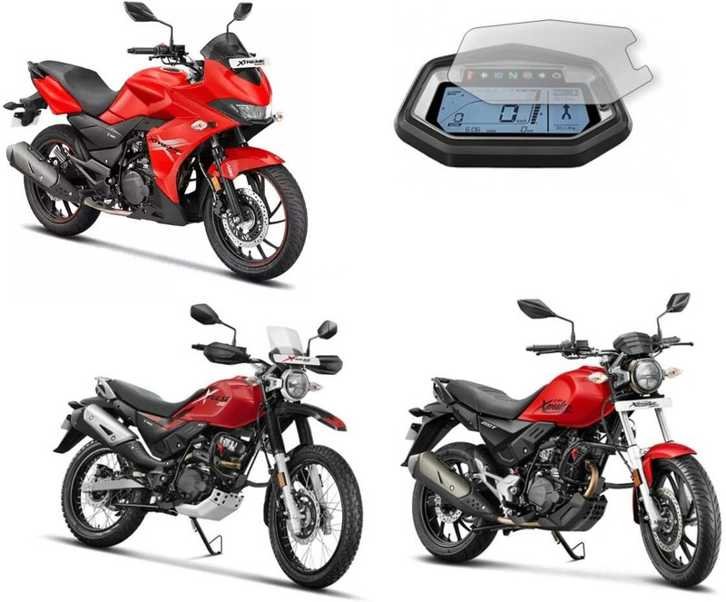 FriendZon 9H Speedometer Screen Protector For Hero Xtreme 200S, Xpulse 200, Xpulse 200T Bike Crash Guard(Hero)