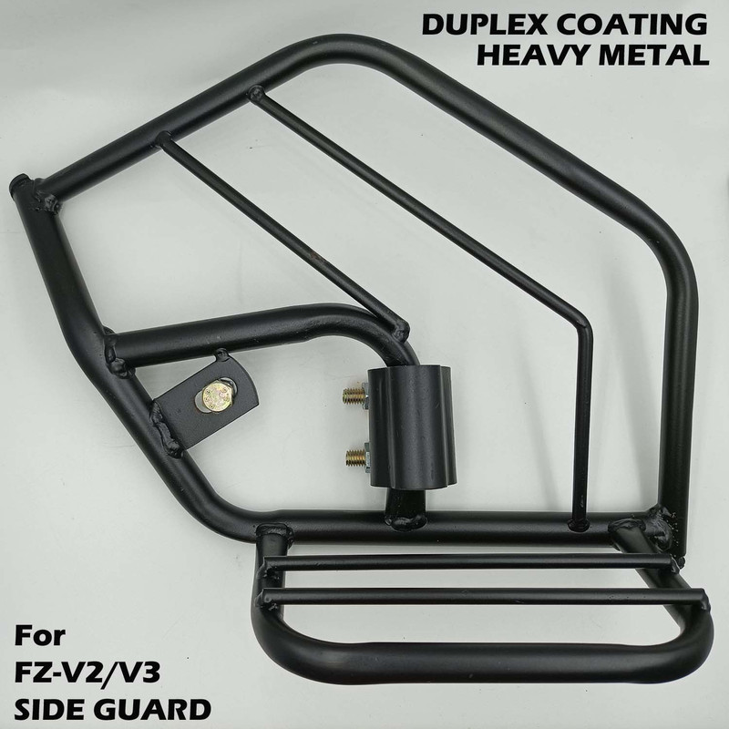Znee Smart NEW HEAVY METAL SIDE GUARD FOR YAMAHA FZ V2/V3 Bike Saree Guard(Yamaha)