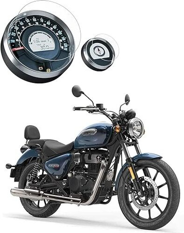 GLAM GRAB HUNTER 350/ METEOR 350 METRE SCREEN GAURD Bike Display Screen Guard(Royal Enfield)