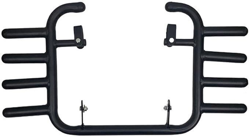 Shreeji Accessorie Leg Crush Guard 4 Rod Leg Guard Black Compatible with Jawa 42 Bike Leg Guard(JAWA)