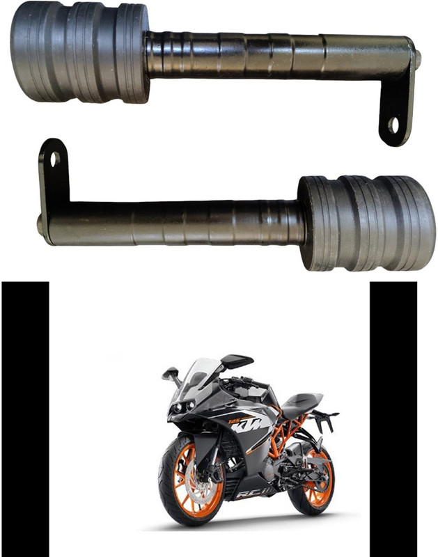 GONAMA Universal Frame Slider Crash Protector Pack of 2 Pcs Crash Guard Slider sg65 Handle Bar Grip For Universal For Bike Universal For Bike(Pack of 2)