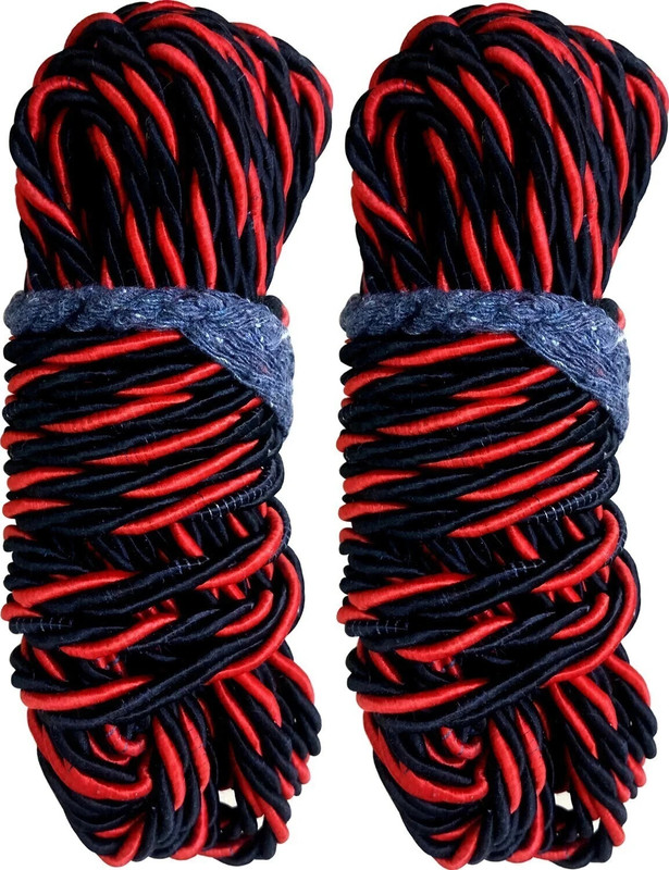 VPRS Leg Guard Rope Pack of 2 Bike Crash Guard Rope Red(Universal For Bike)(Universal For Bike)