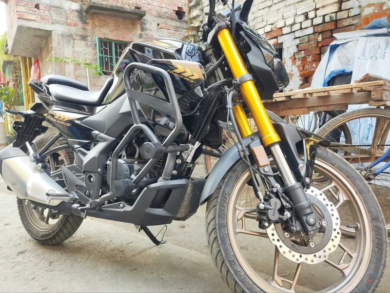 ZOJILA Heavy Quality Frame With 4 Slider Crash Guard for CB 125 Hornet(Honda)