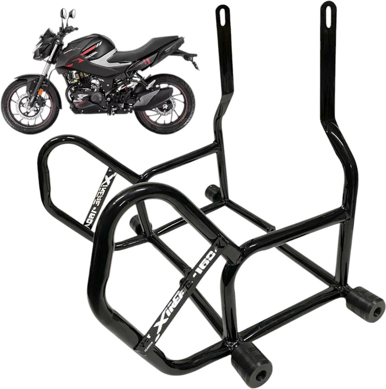 OZANGO Bike Motorcycle H9 Safety Crash Guard Bar 4 Slider Black for Xtreme 160R 4V(Honda)