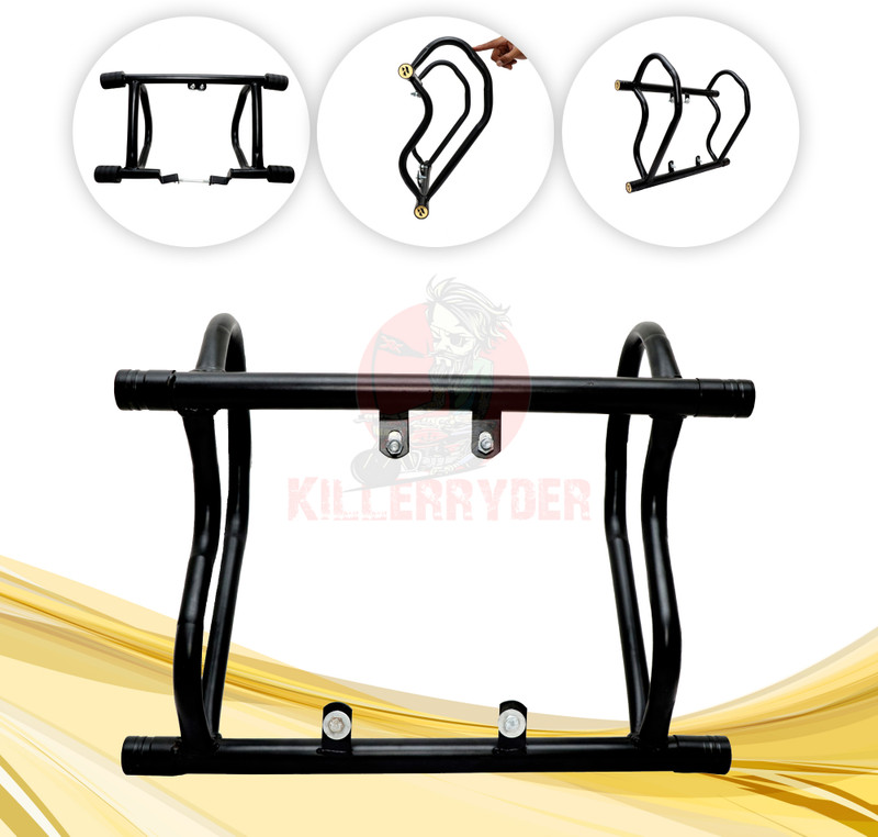KILLERRYDER Heavy Duty Metal Splendor Crash Guard Black