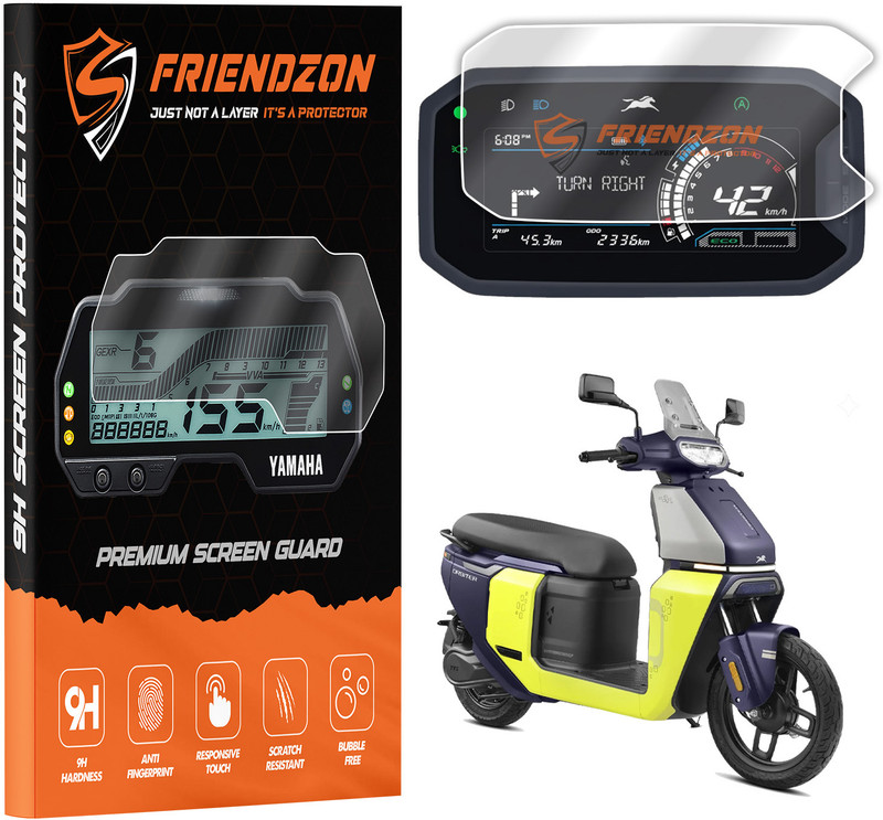 FriendZon Screen Guard For TVS ORBITER EV SCOOTER 2025 Bike Crash Guard(TVS)