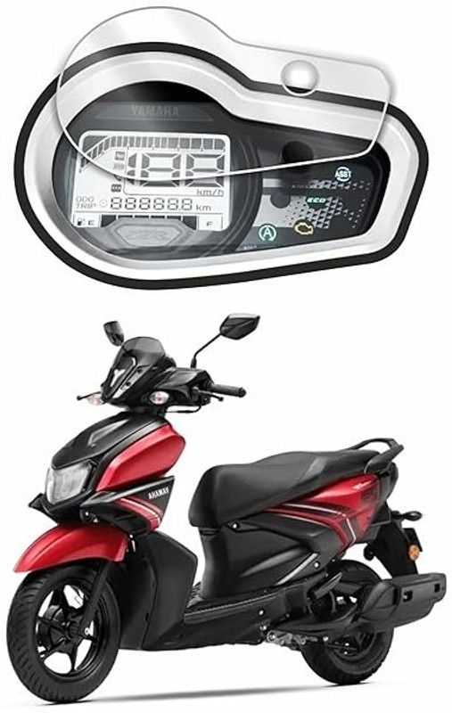 DefendX RAYZR125_SG Bike Display Screen Guard(Yamaha)