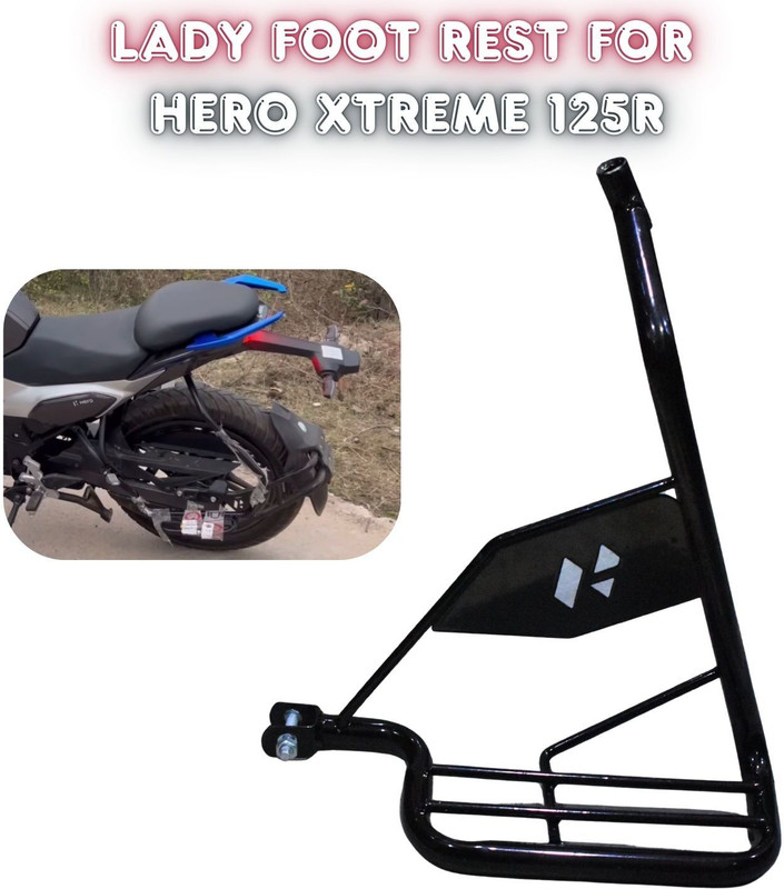 ENEMYT QX20 Design Good Side Guard Saree Guard foot rest For Hero Xtreme 125R Bike Saree Guard(Hero)