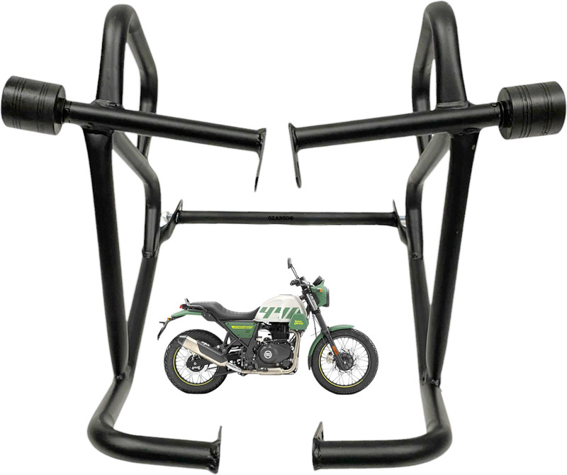 OZANGO Bike New design metal Crash Guard Support Slider for RE Scram 440(Royal Enfield)
