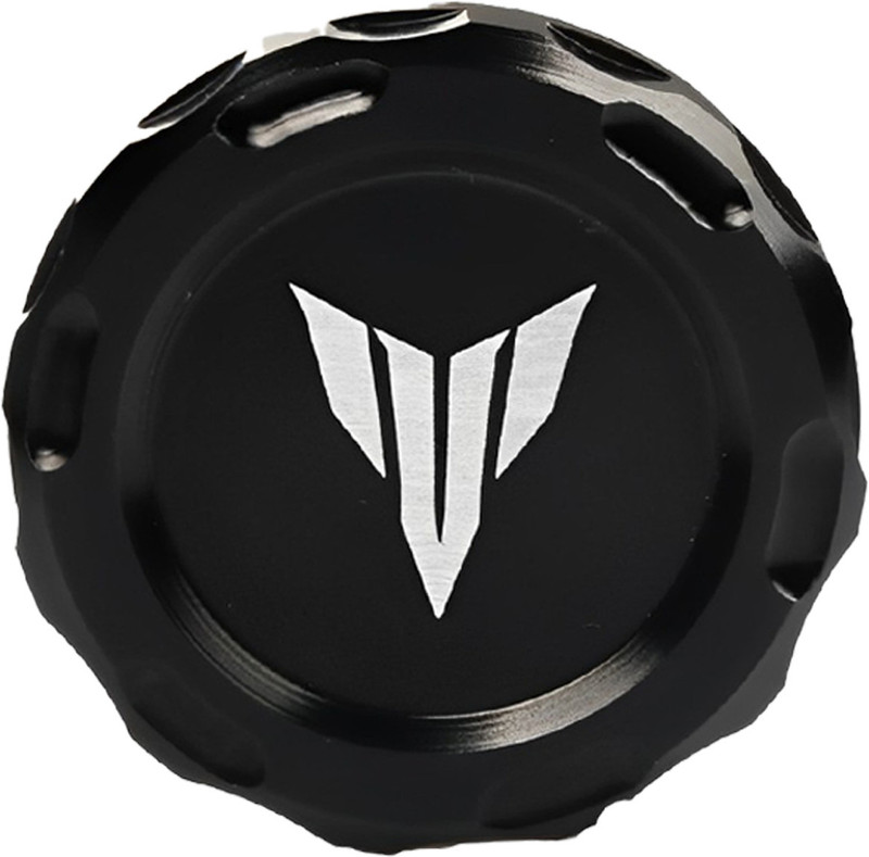 ASRYD CNC Aluminum Motorcycle Rear Brake Reservoir Cover Cap For Yamaha MT 15 Black Bike Crash Guard(Yamaha)