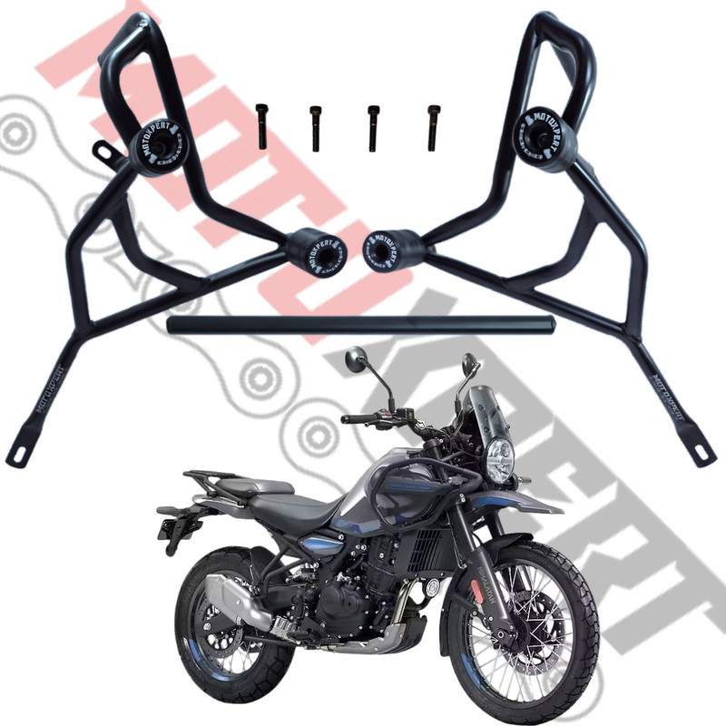 MotoXpert Himalayan 450 Double Slider Bike Crash Guard(Royal Enfield)