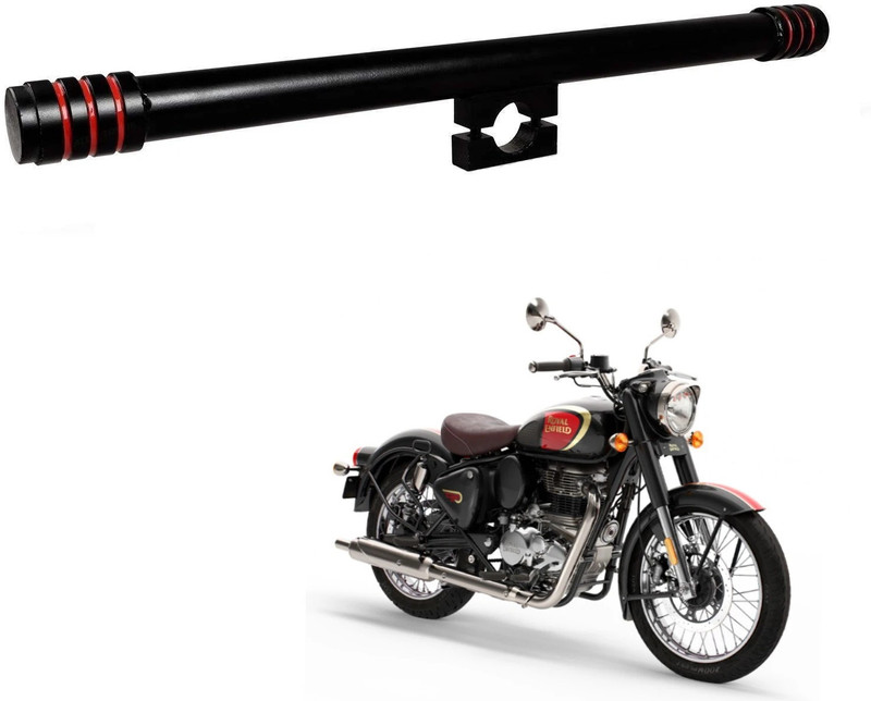 INGPRIDE BASKE_OPEN Rod Leg Guard Crash Guard Universal for Bullet (Black)(Royal Enfield)